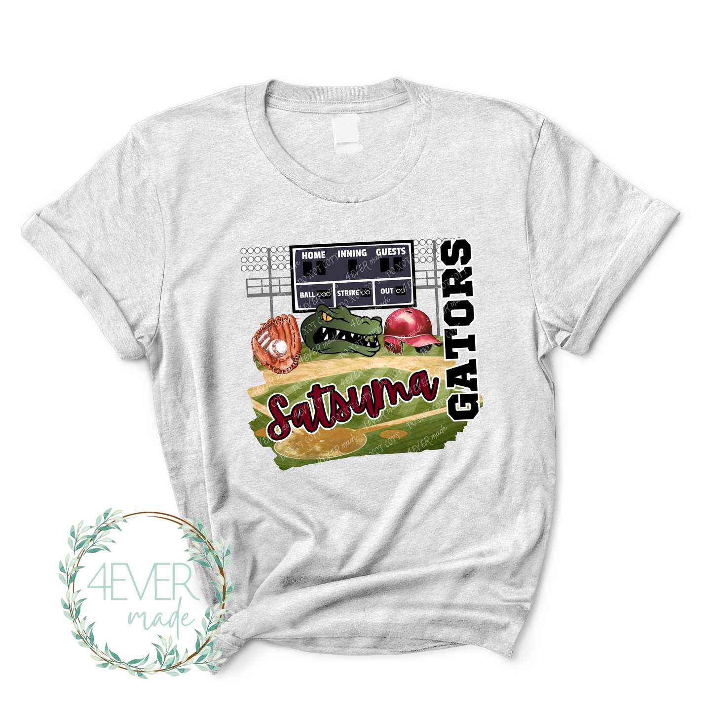 4EVER GATORS~BASEBALL FAN