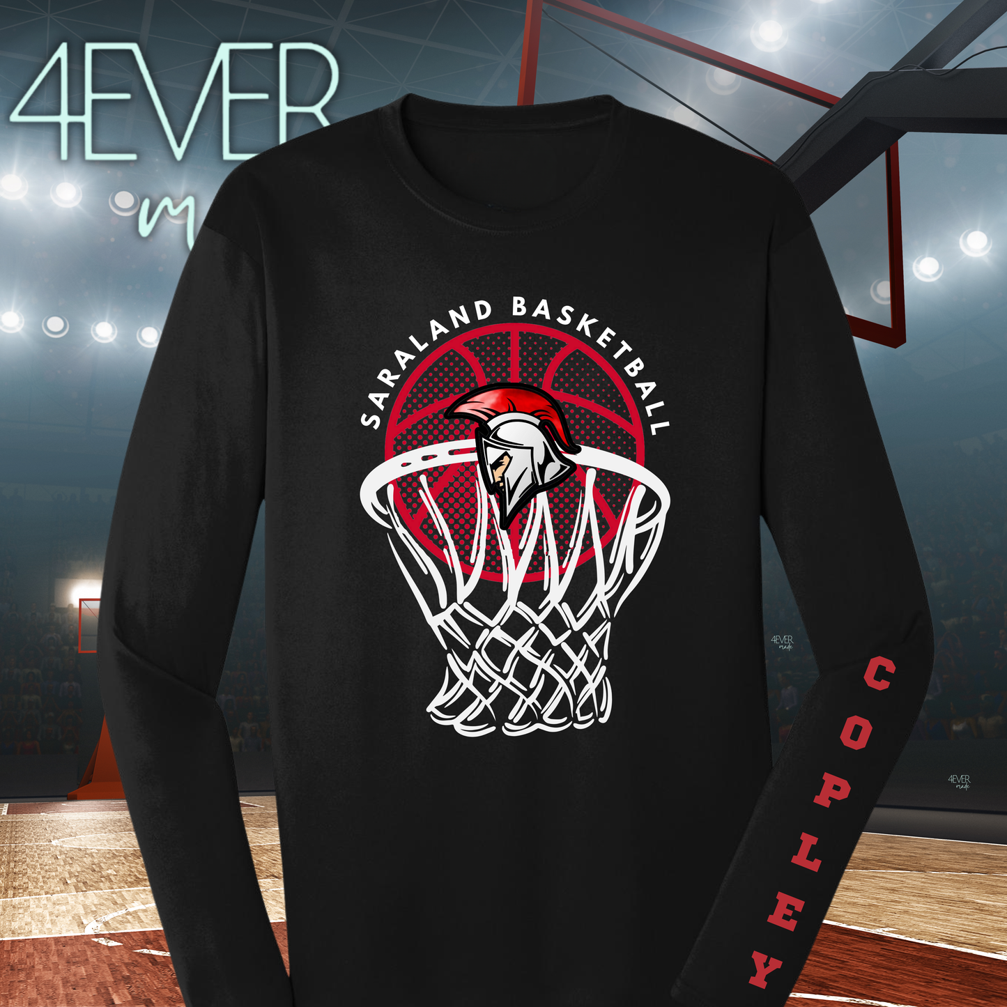 Saraland Basketball hoop (2 colors)