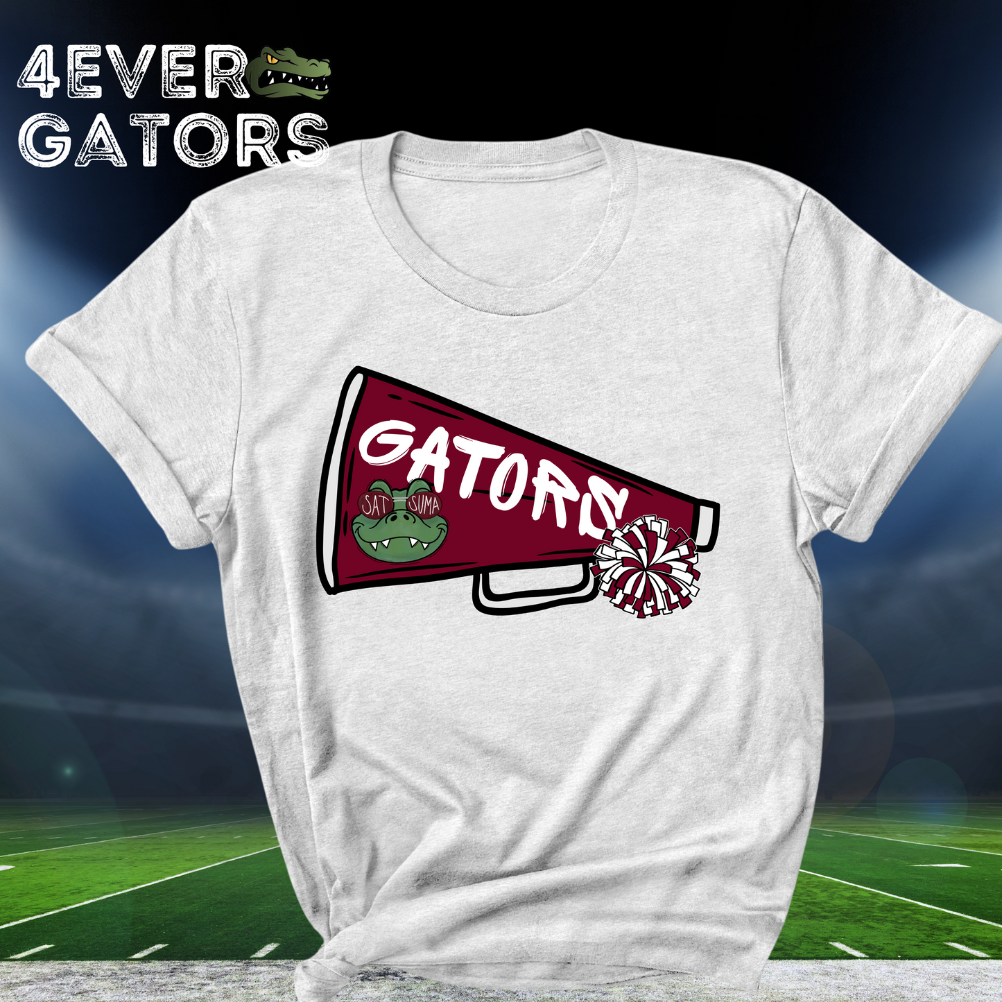 4EVER GATORS~ cheer megaphone 1