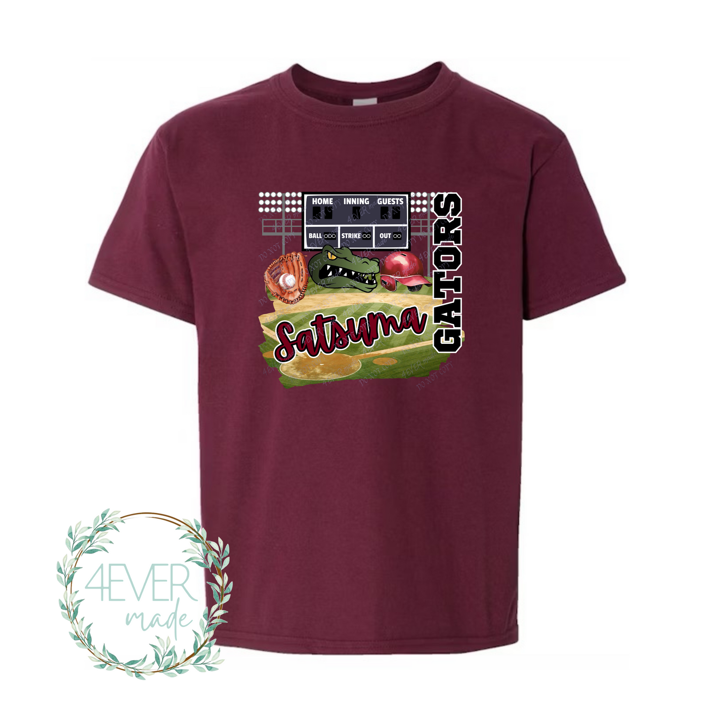 4EVER GATORS~BASEBALL FAN