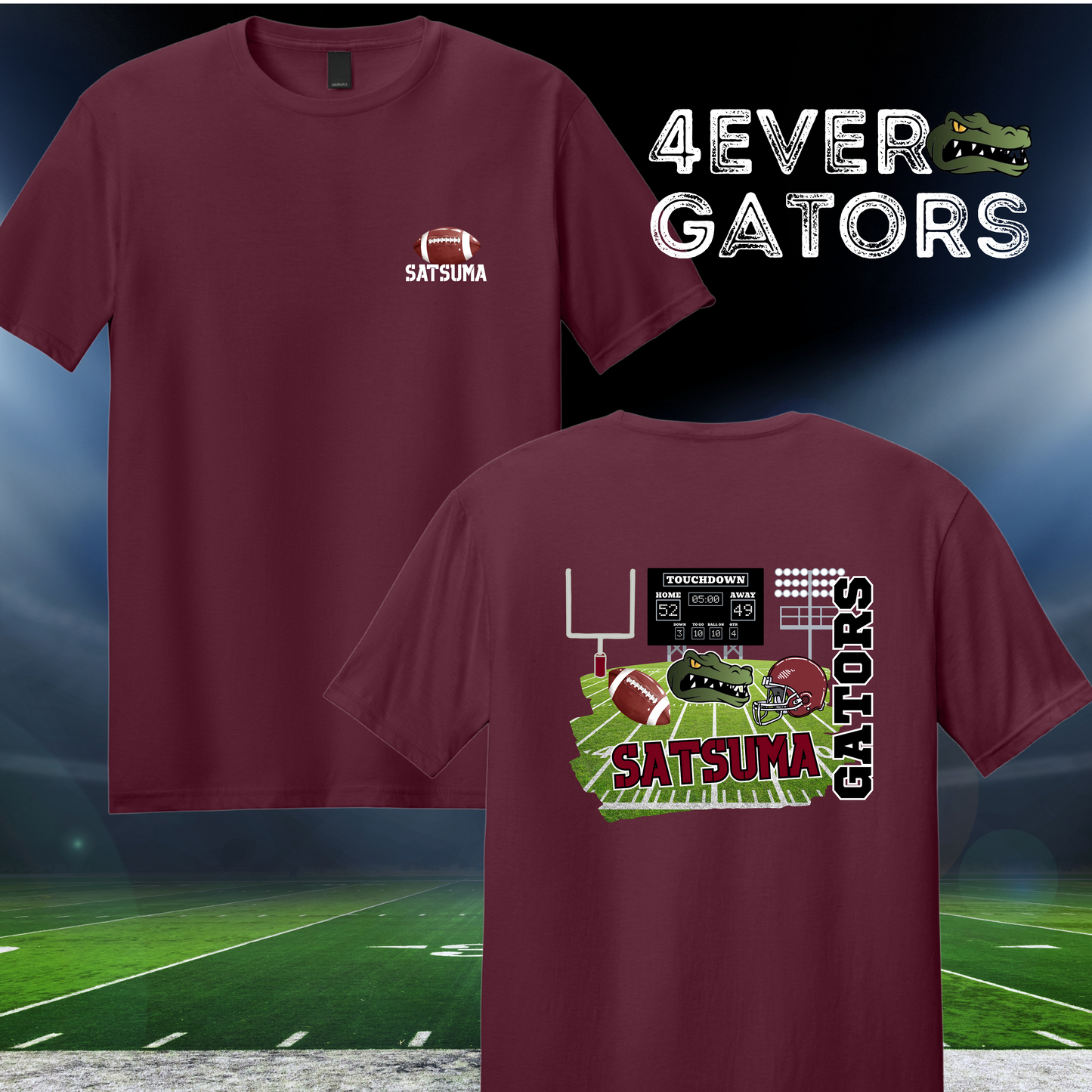 4EVER GATORS~Varsity Football Fan