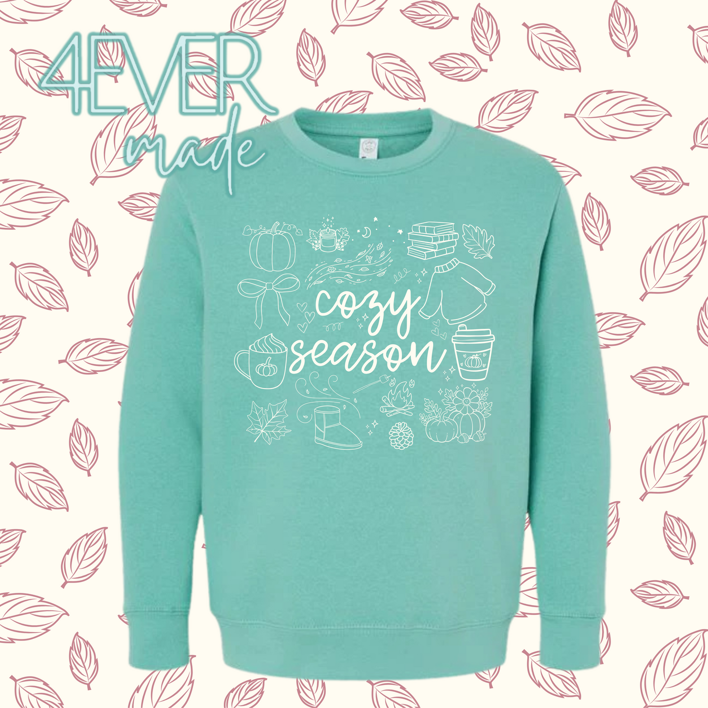 Cozy Season Doodle Sweatshirt
