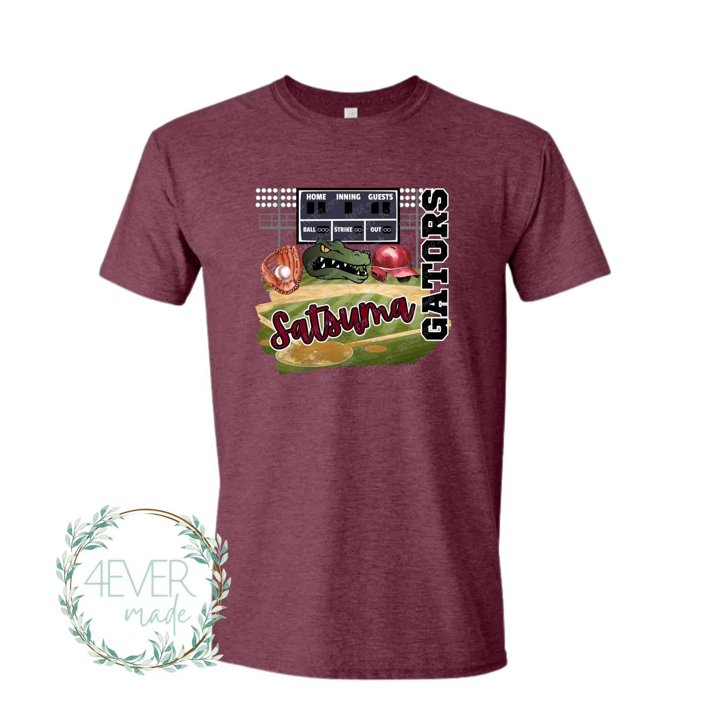 4EVER GATORS~BASEBALL FAN