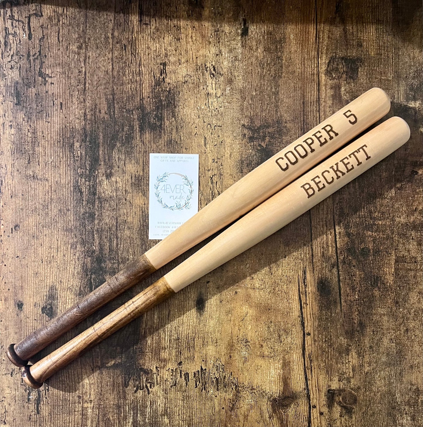 18” personalized bat