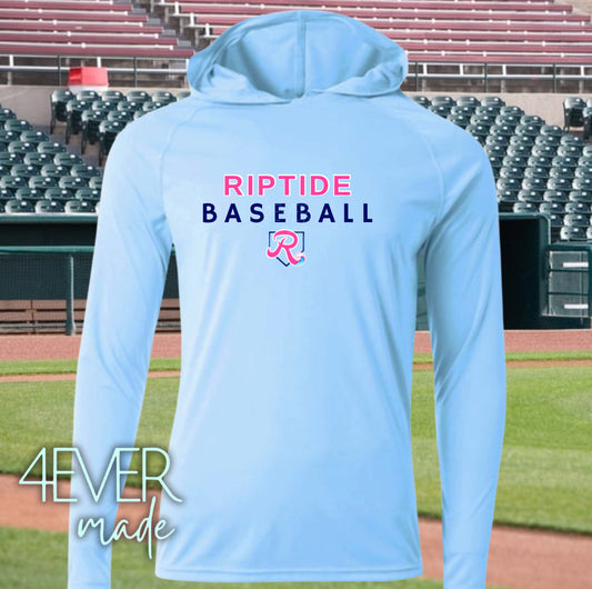 Riptide long sleeve hooded shirt-classic