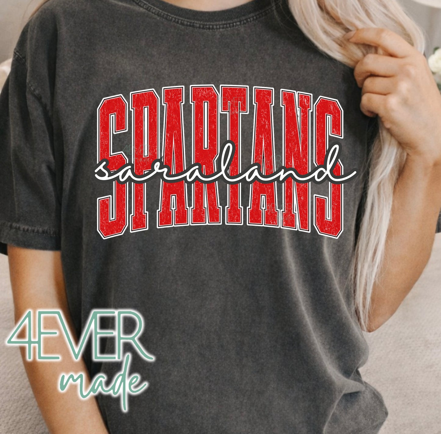4EVER SPARTANS- varsity script