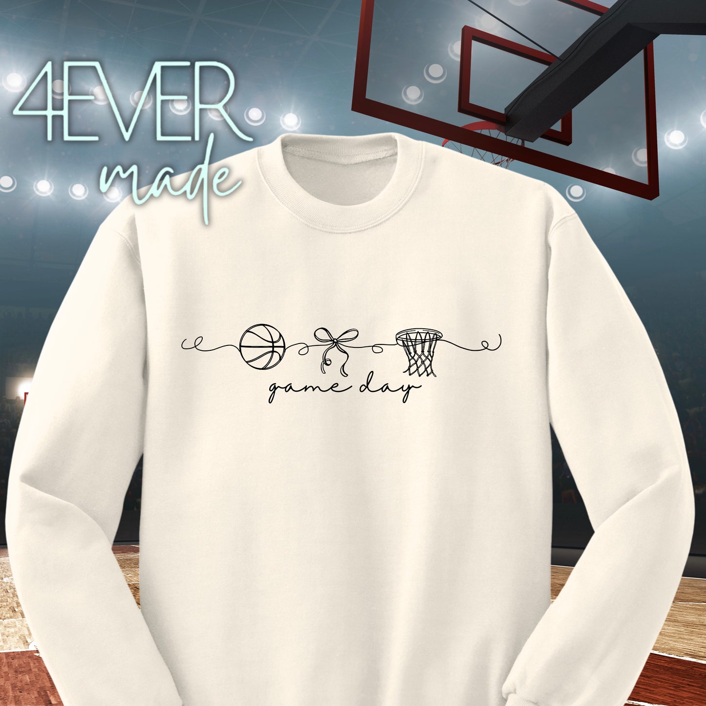 Doodle basketball Black