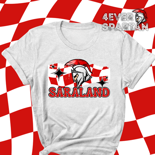 4EVER SPARTANS~Retro check mascot