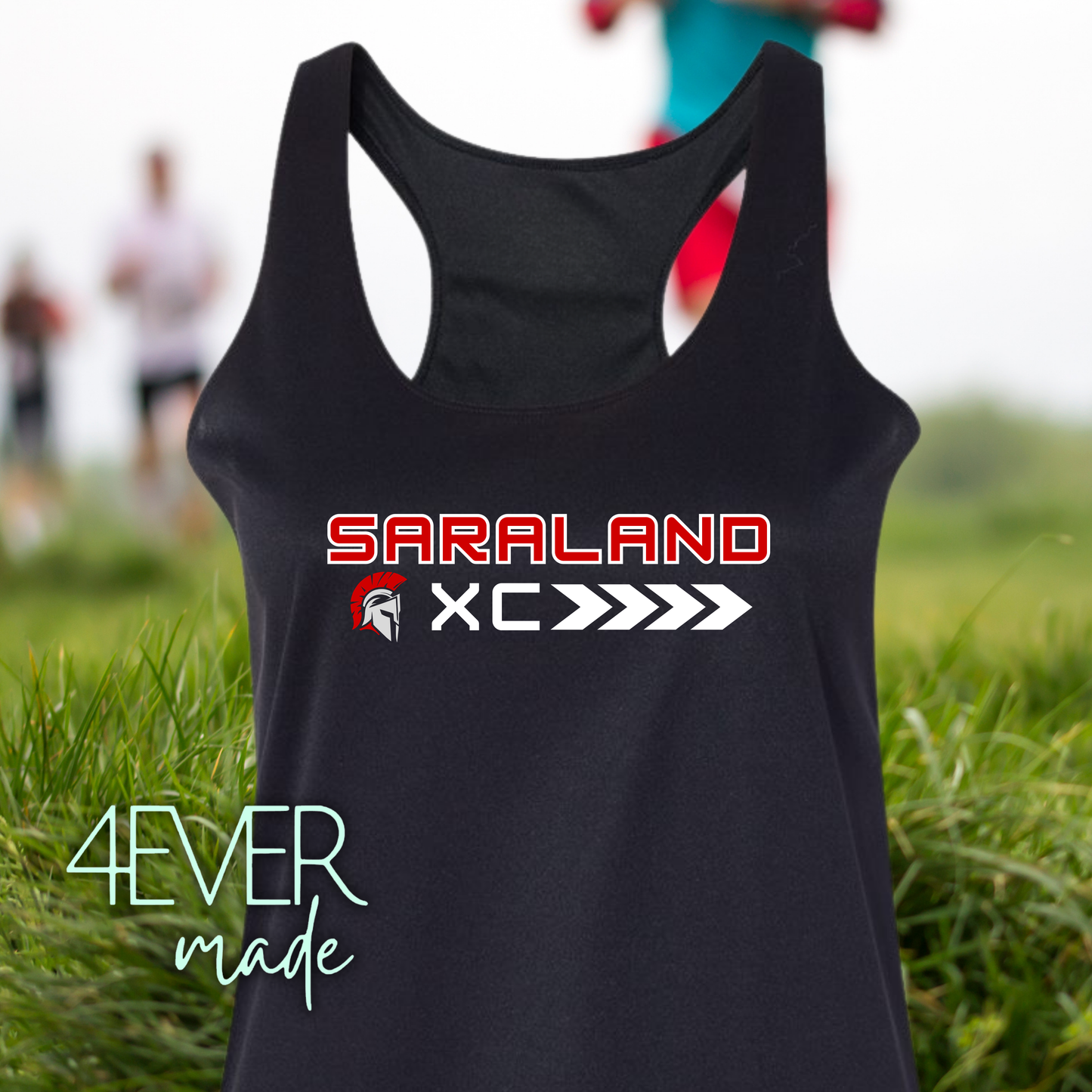Saraland arrow red tank