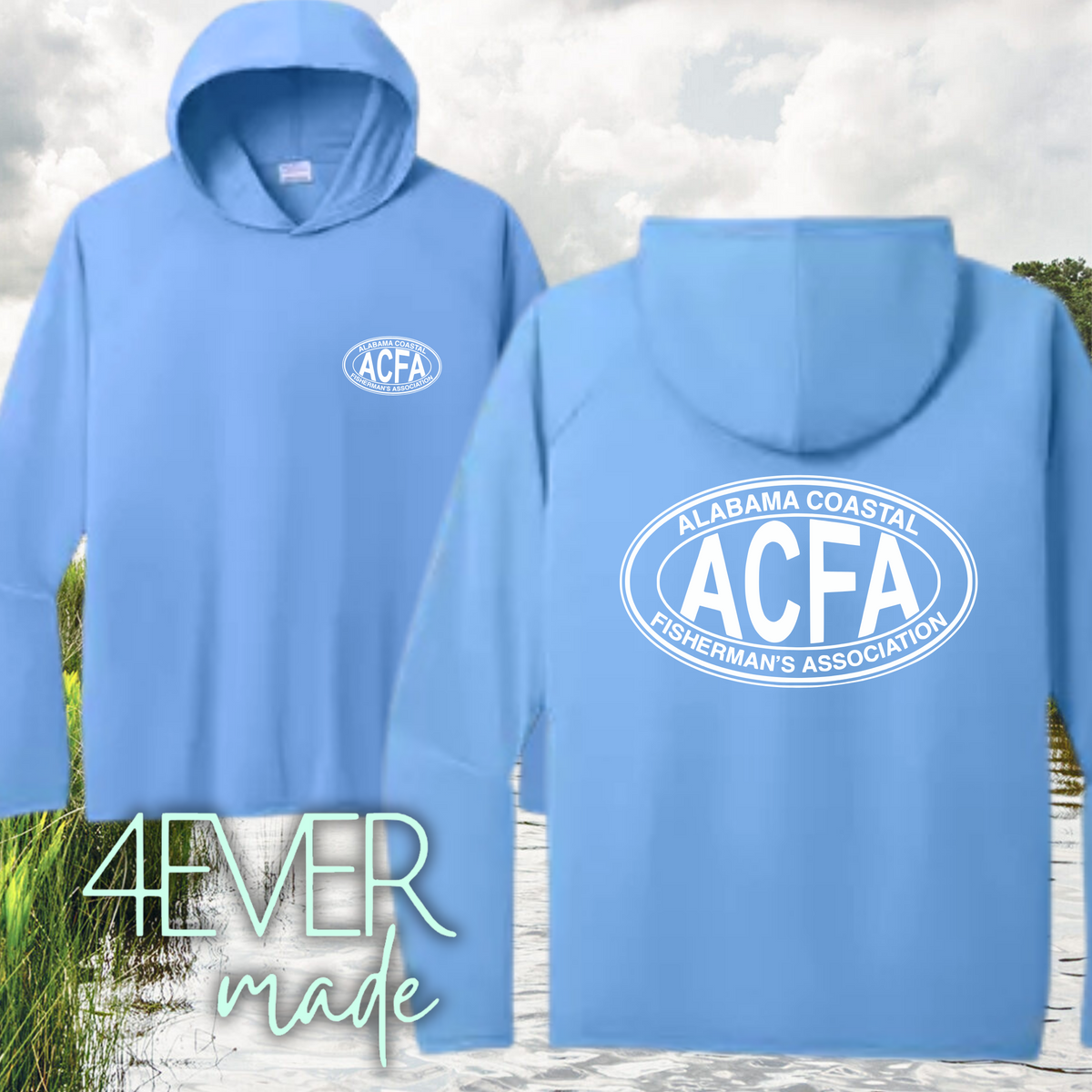 ACFA logo hooded performance