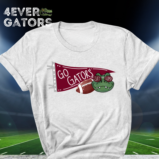 4EVER GATORS~Football pennant