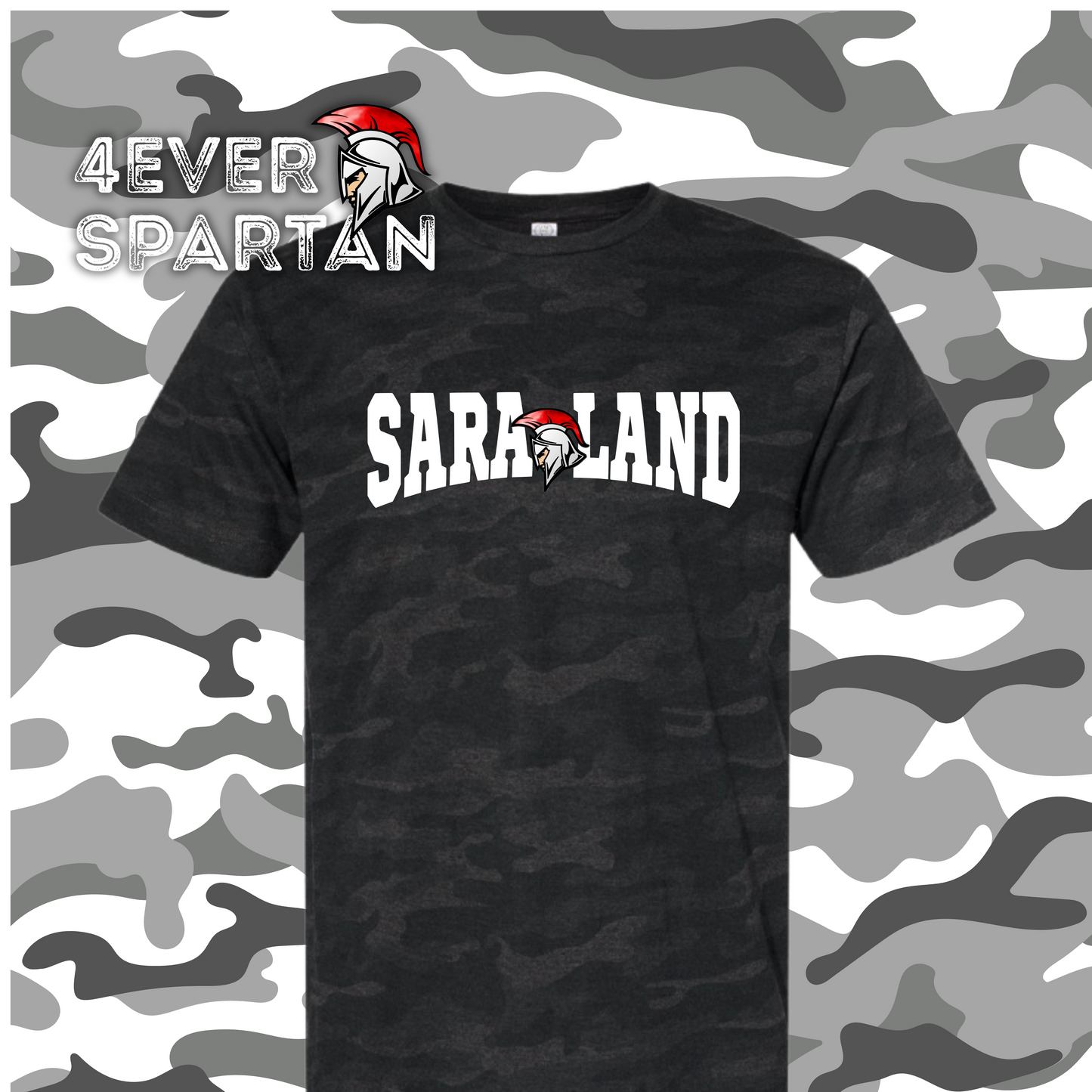4EVER SPARTANS- Camo white