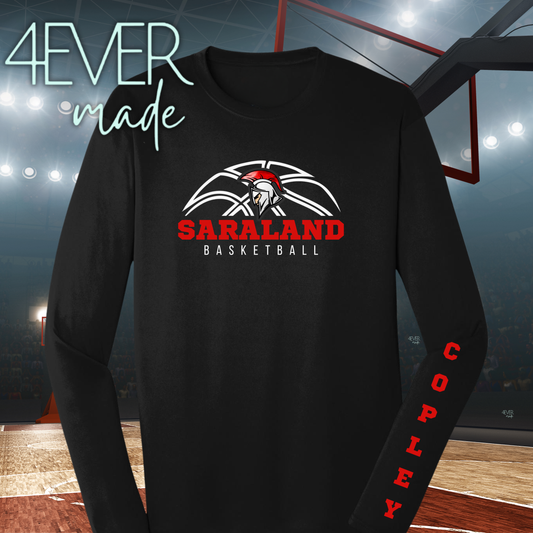 Saraland Basketball split ball (2 colors)