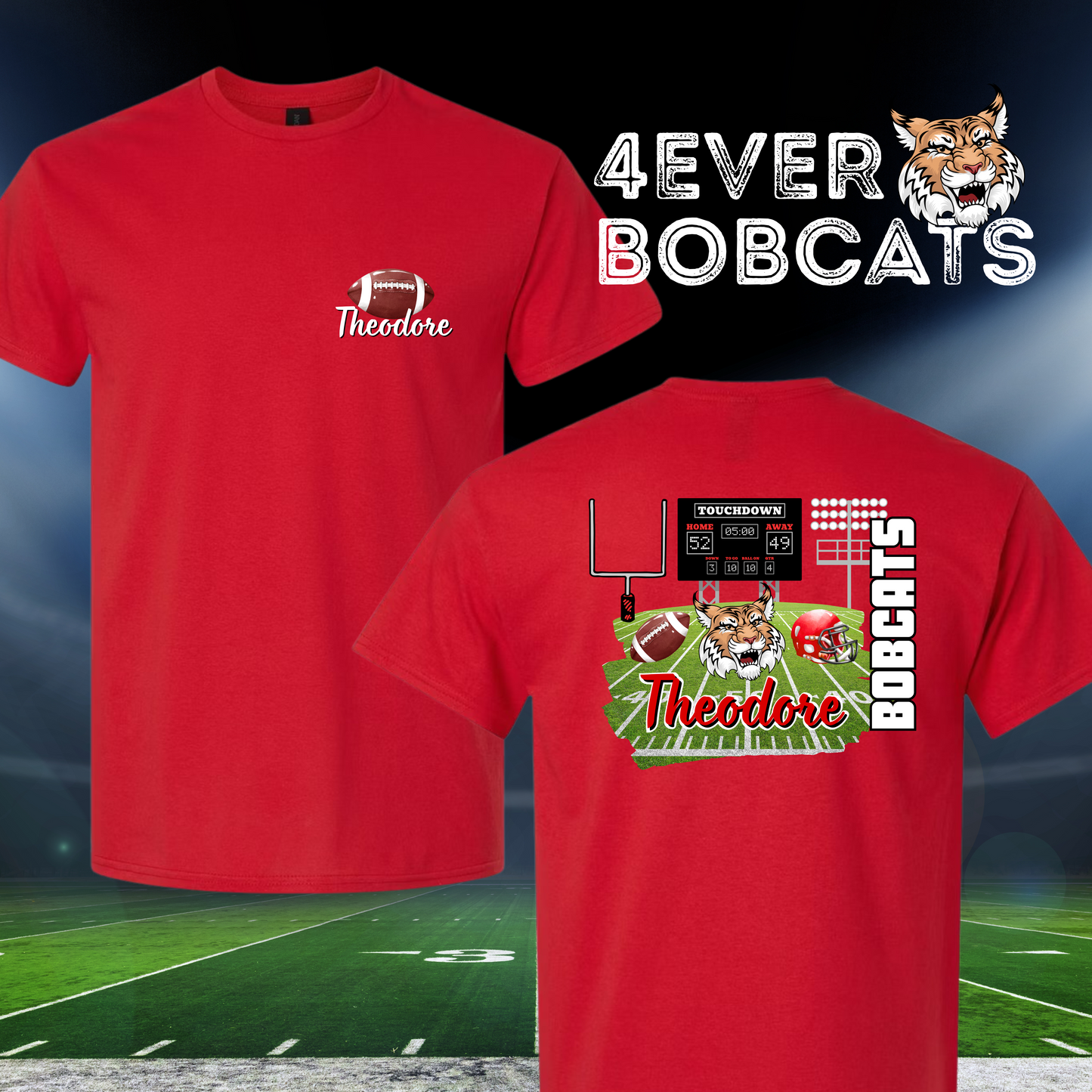 4EVER Bobcats-football fan