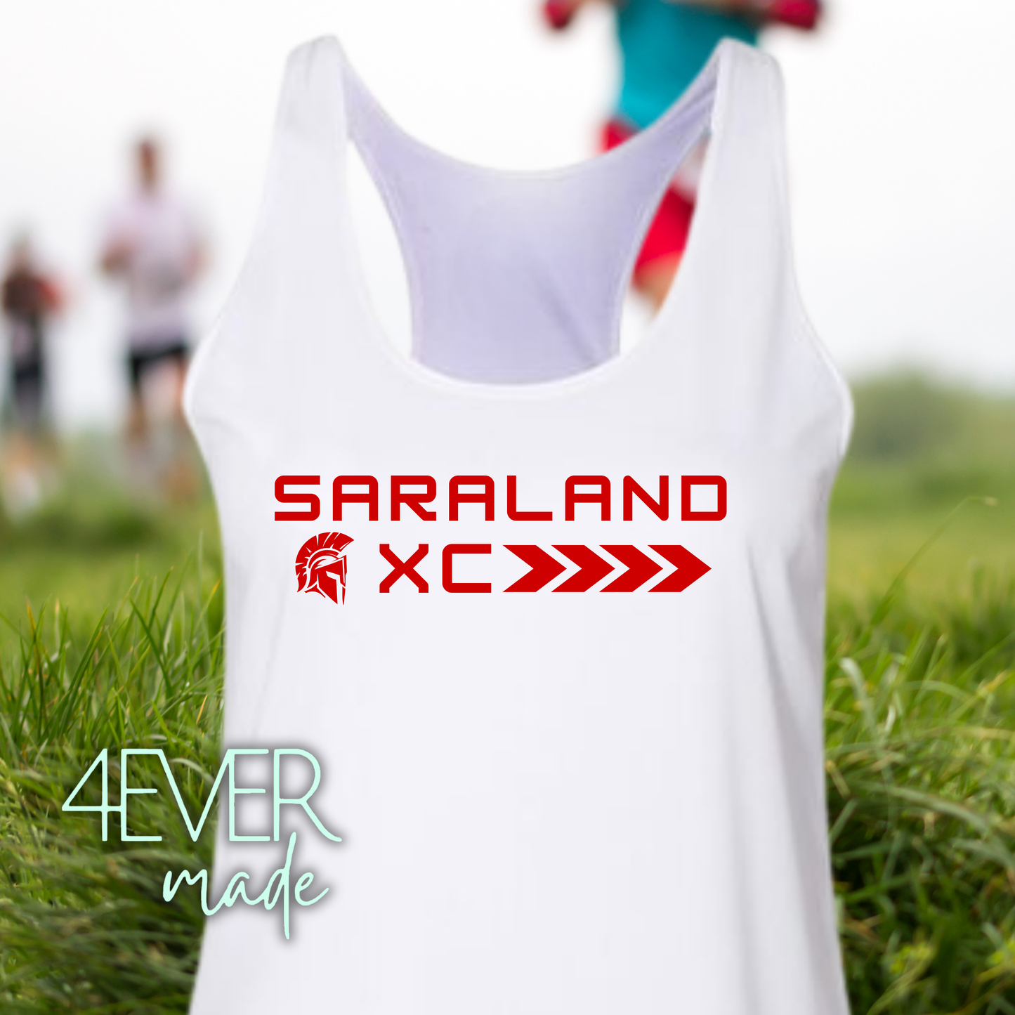 Saraland arrow red tank