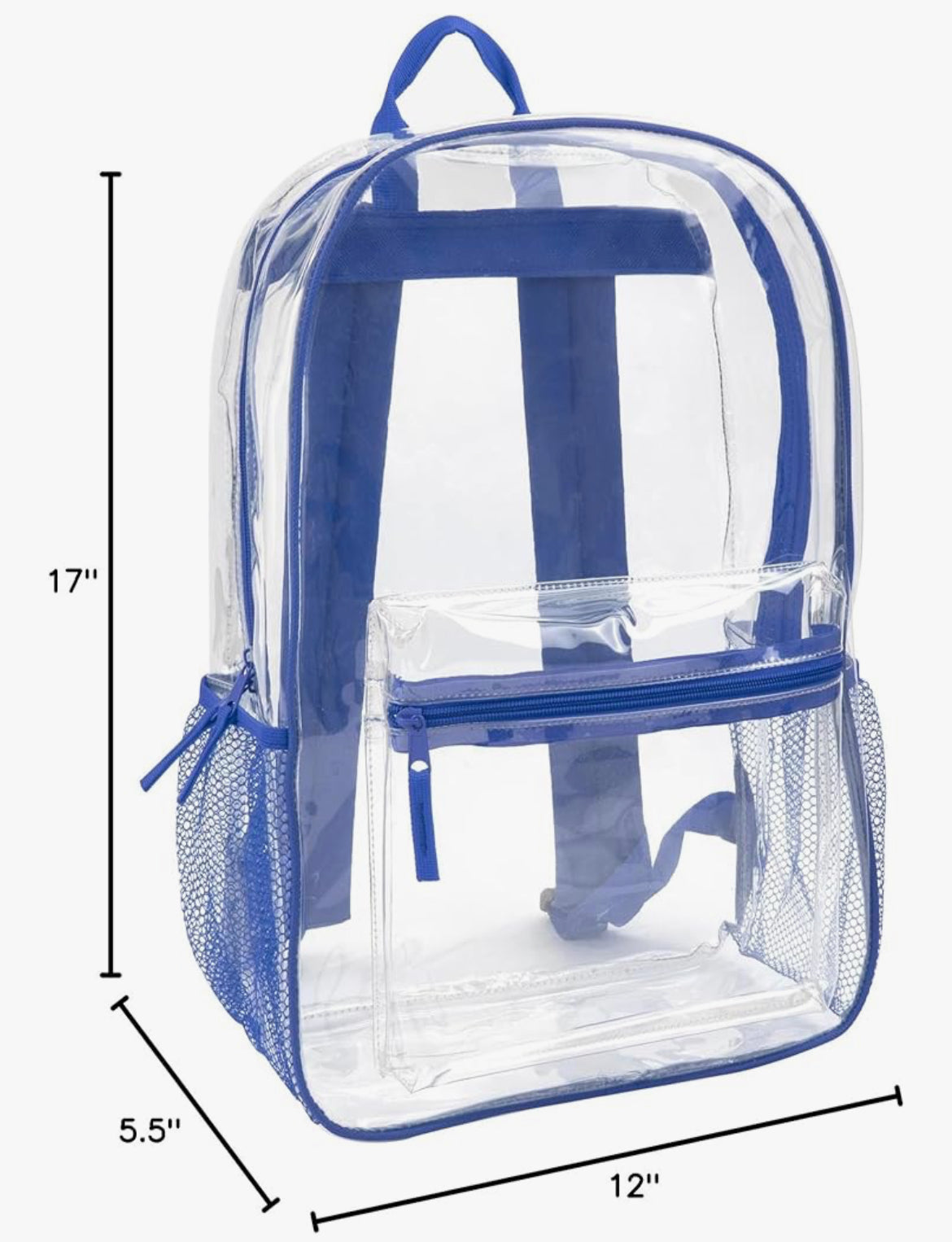 Full Size Clear Backpack