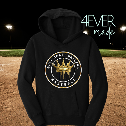 Ballers baseball logo hoodie