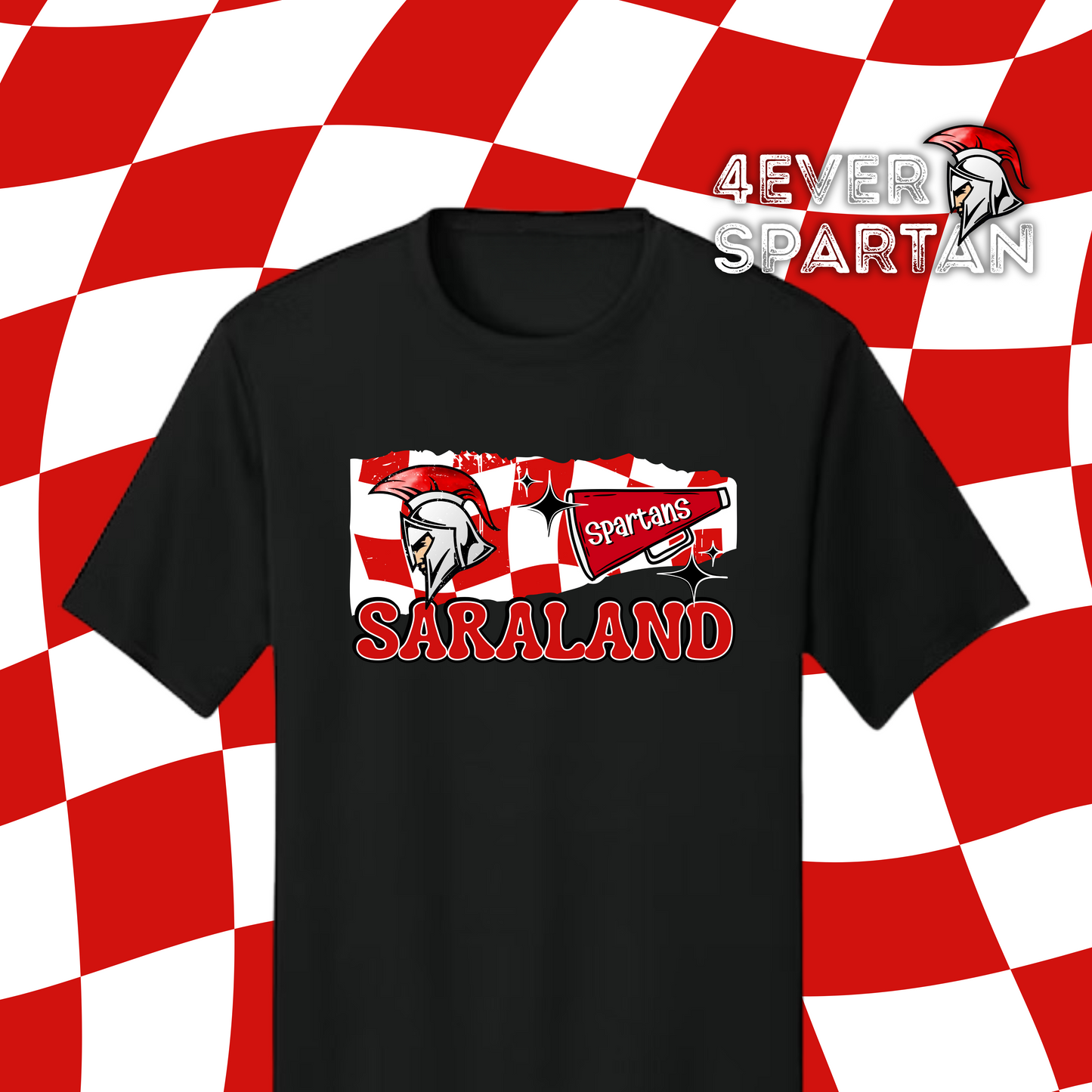 4EVER SPARTANS~Retro check cheer