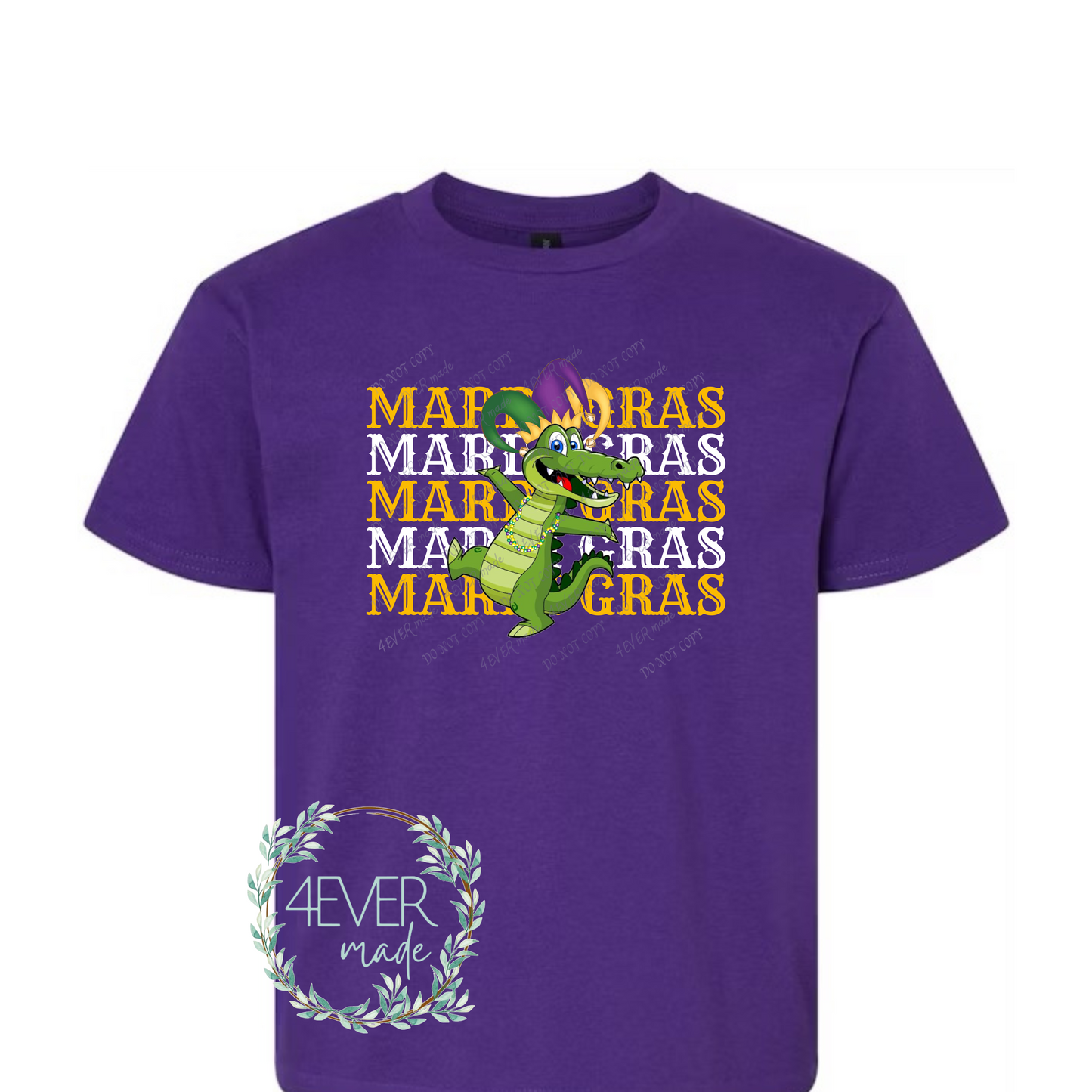 Mardi Gras Gator Stack