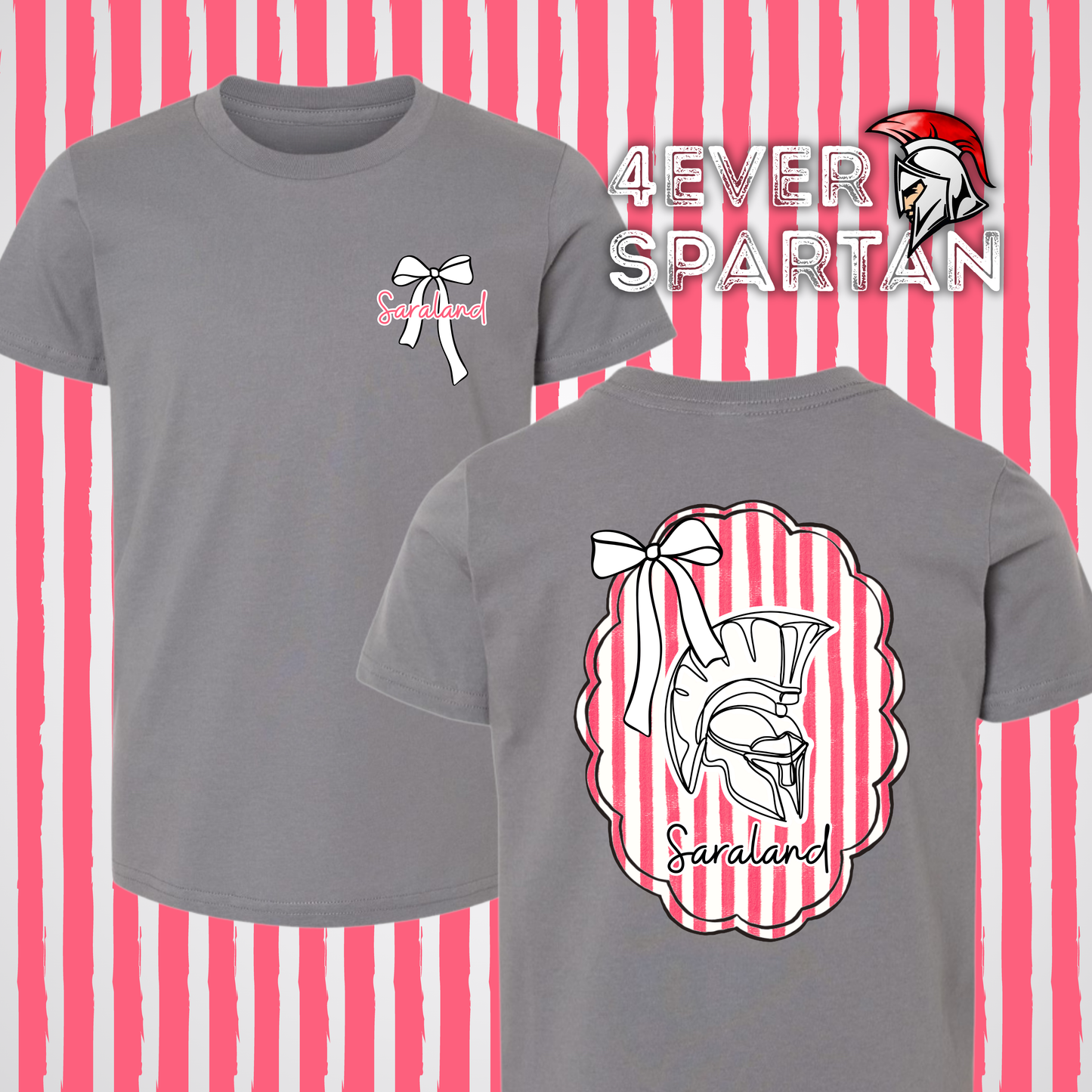 Oval Frame French Stripe Spartan