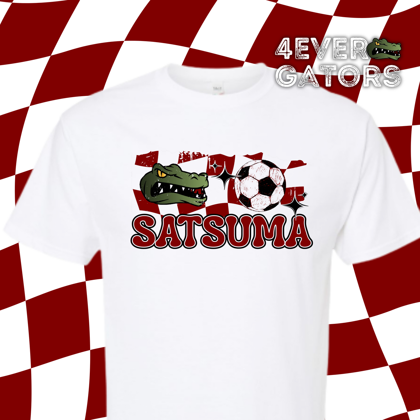 4EVER Gators~Retro check soccer