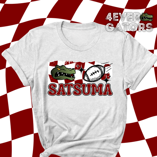 4EVER Gators~Retro check football