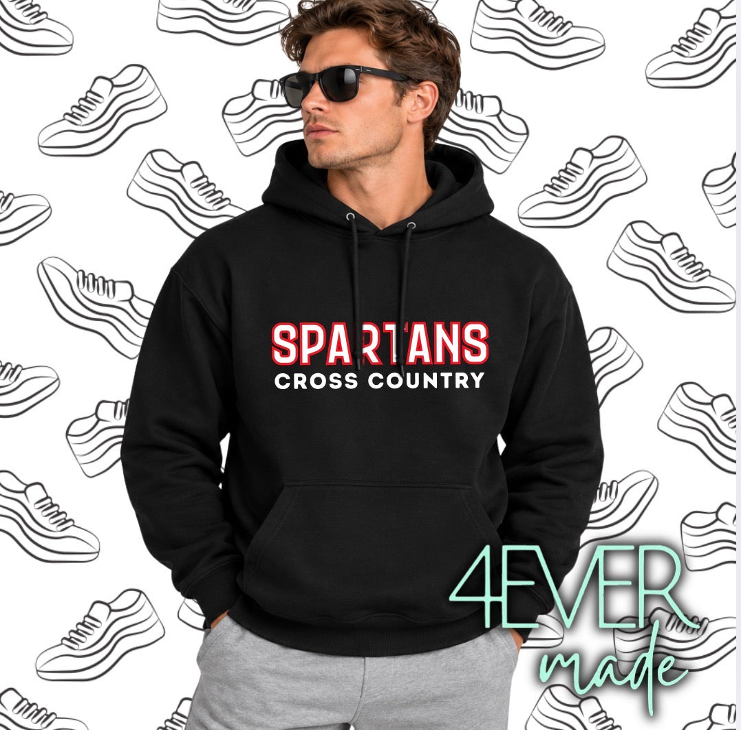Spartan Cross Country Unisex hoodie