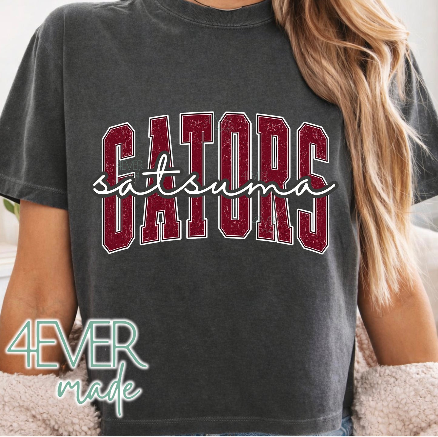 4EVER Gator- varsity script crop