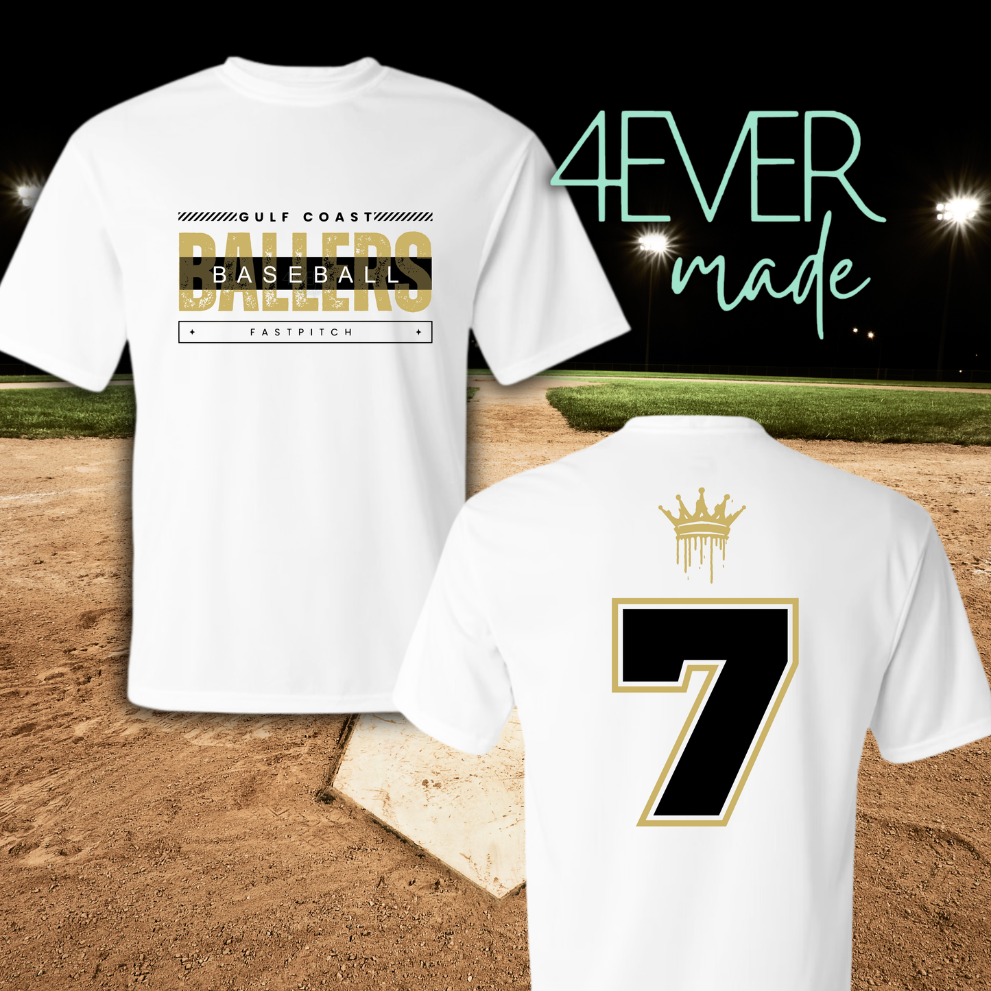 Ballers stack baseball -practice jersey