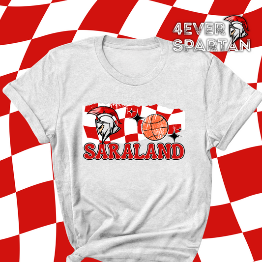 4EVER SPARTANS~Retro check basketball