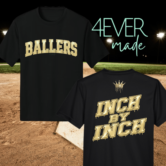 Ballers Inch by Inch drip metallic