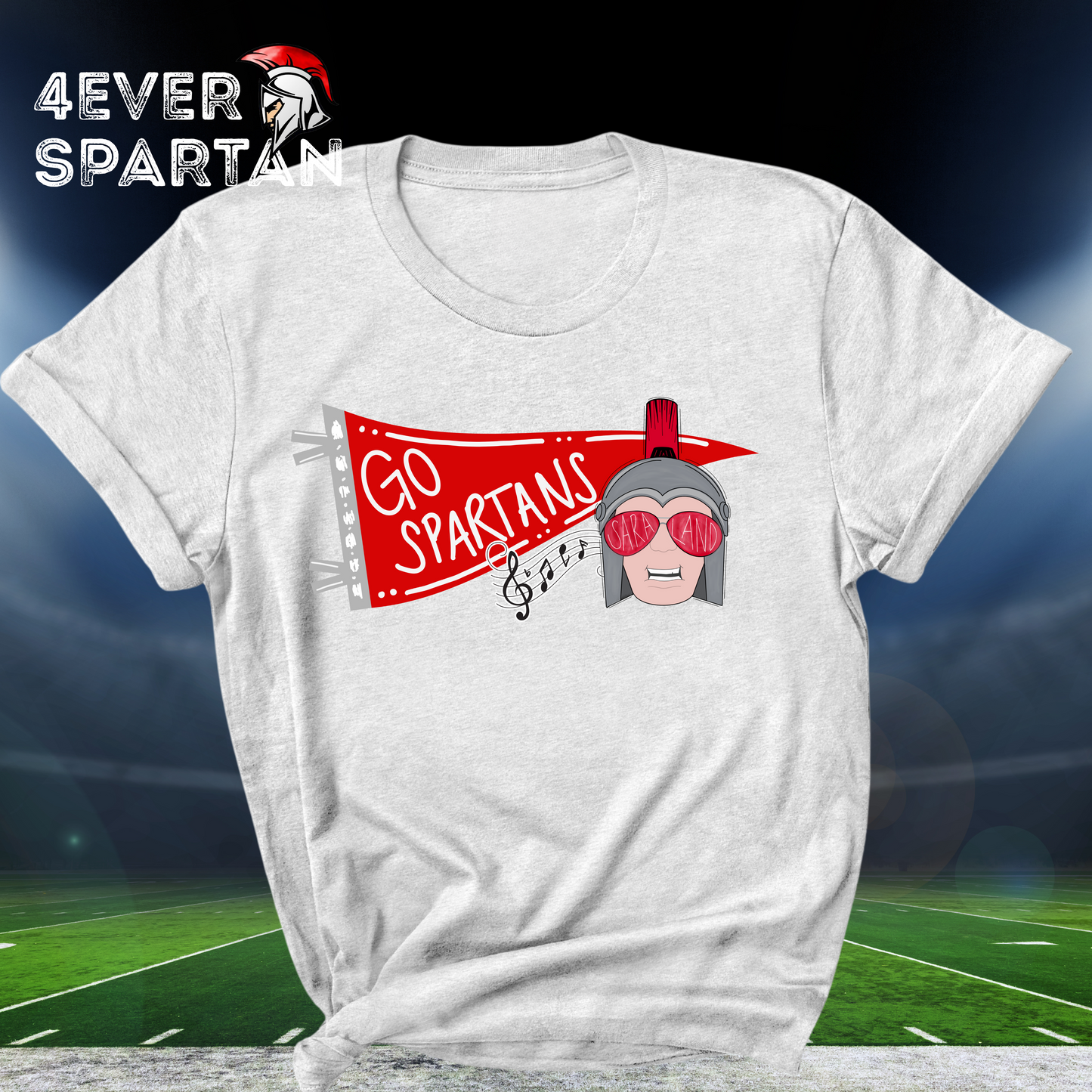 4EVER SPARTANS~band pennant