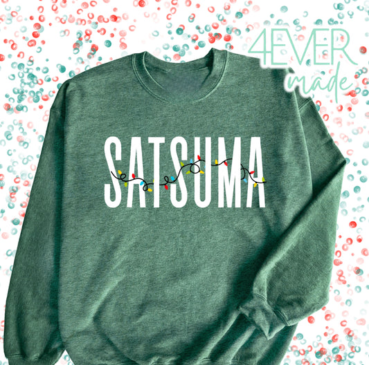 Satsuma lights sweatshirt