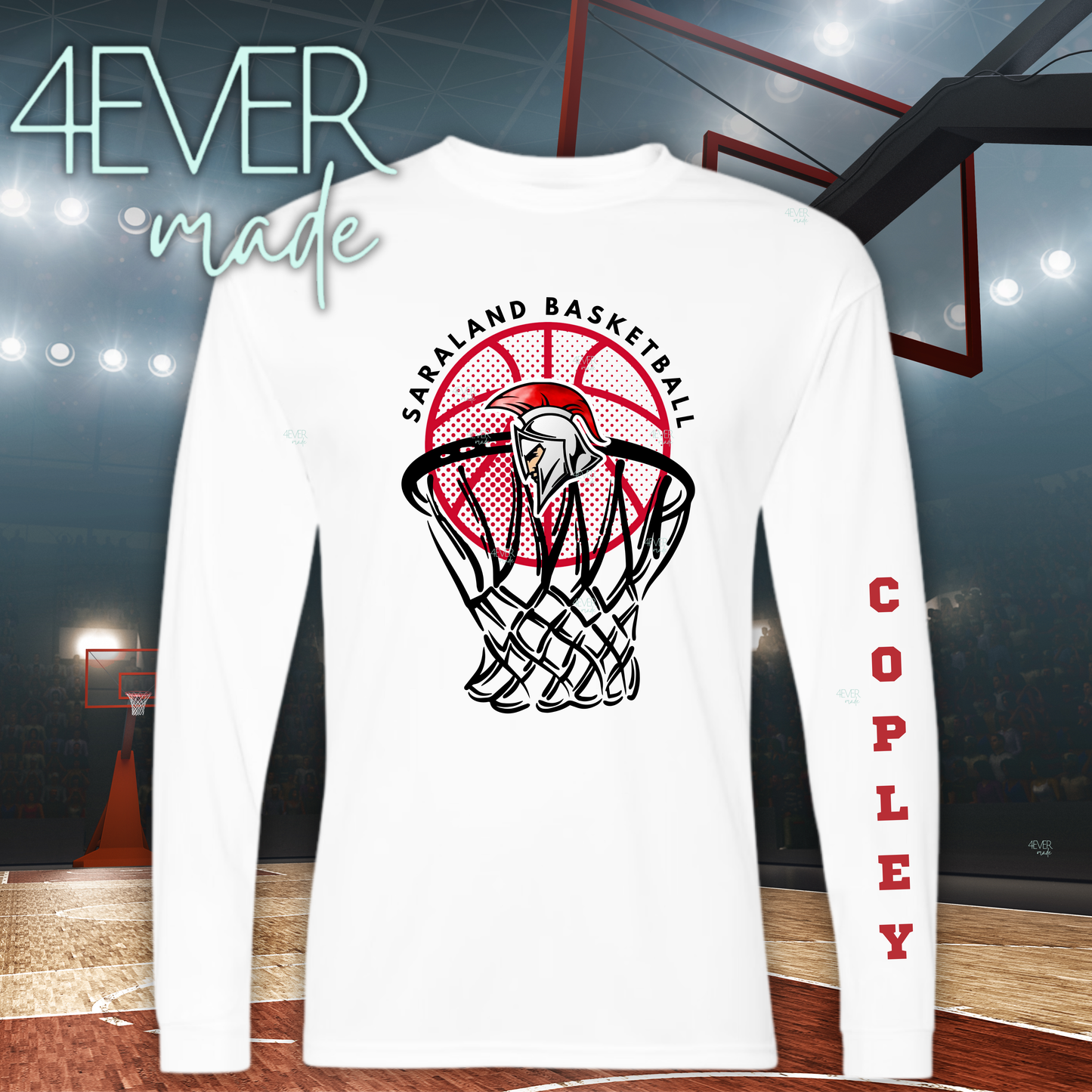 Saraland Basketball hoop (2 colors)