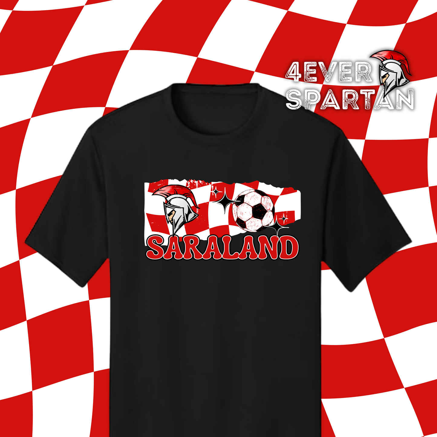 4EVER SPARTANS~Retro check soccer