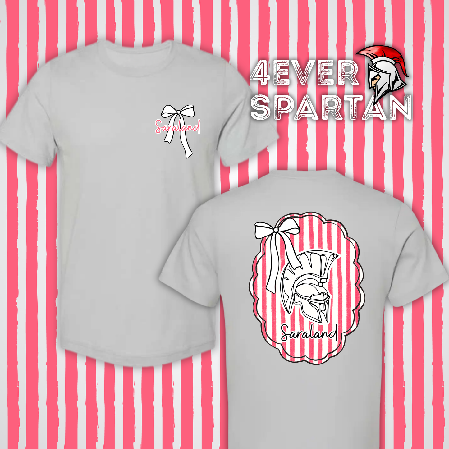 Oval Frame French Stripe Spartan