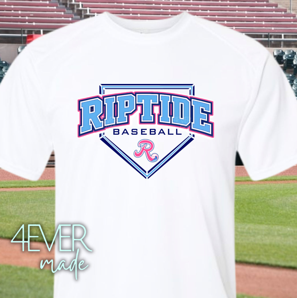 Riptide-blue/pink plate