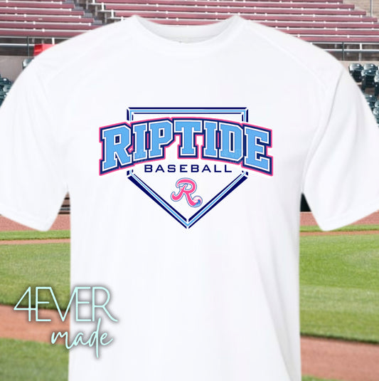 Riptide-blue/pink plate