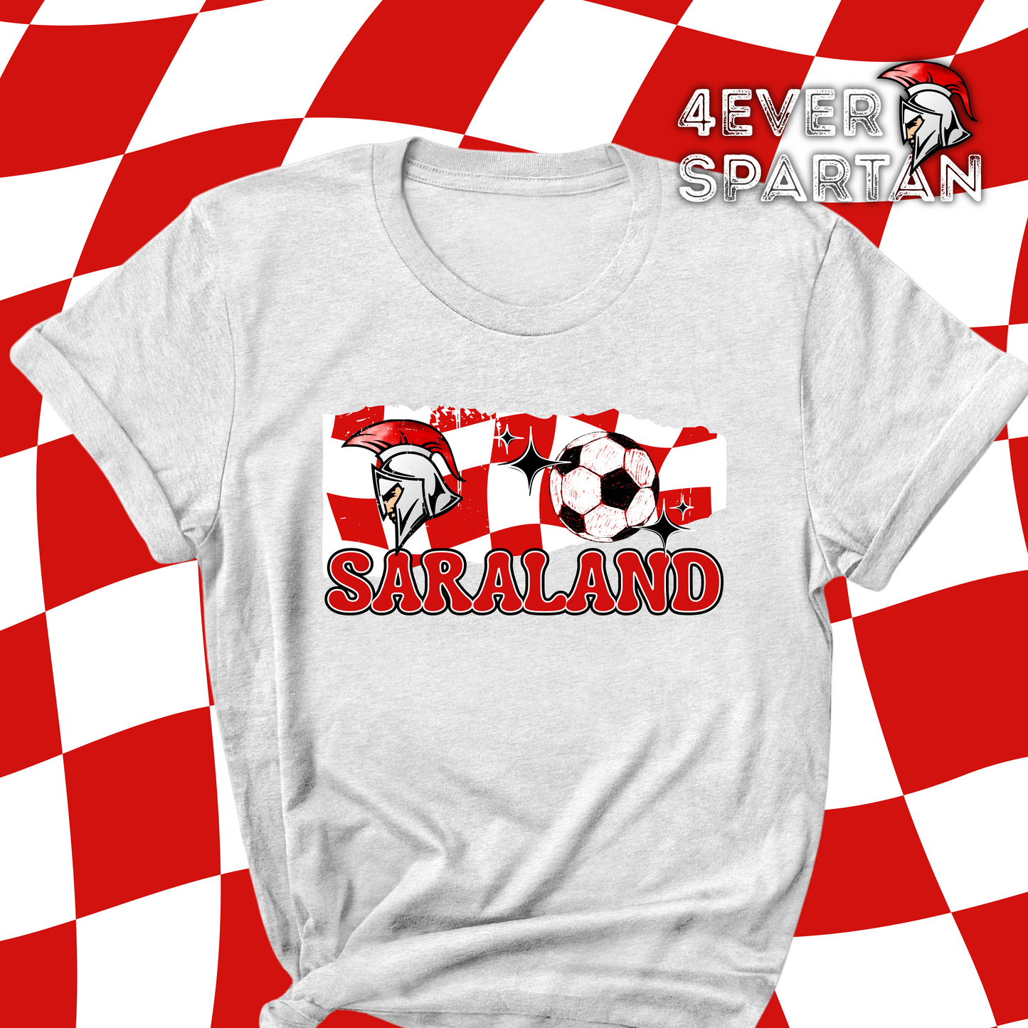 4EVER SPARTANS~Retro check soccer