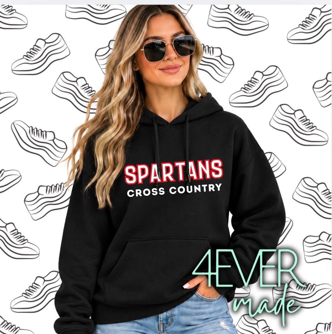Spartan Cross Country Unisex hoodie