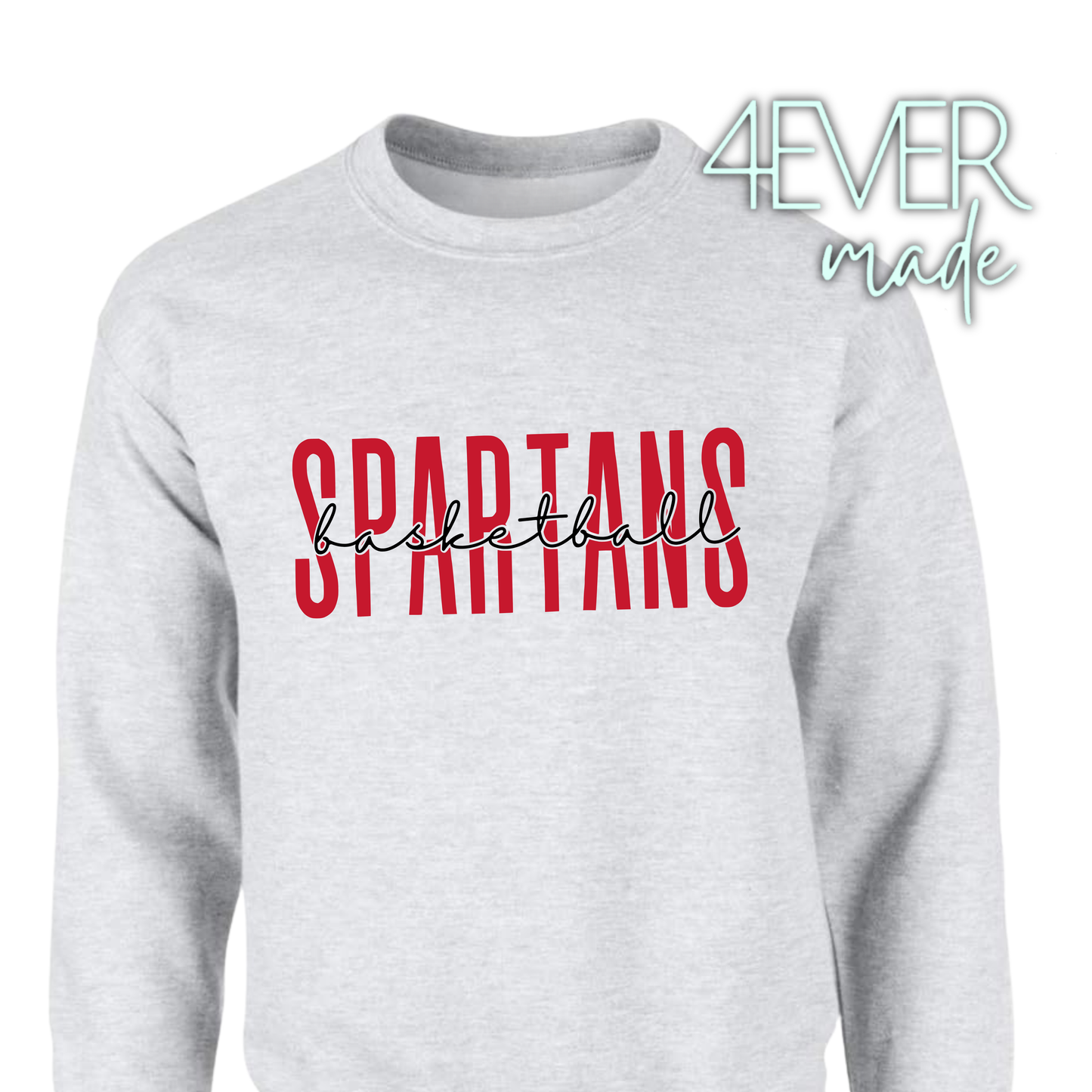 Spartans basketball sweatshirt (2 colors)