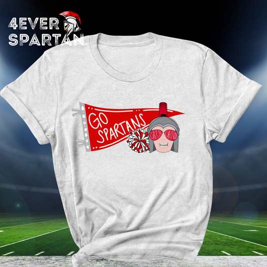 4EVER SPARTANS~cheer pennant