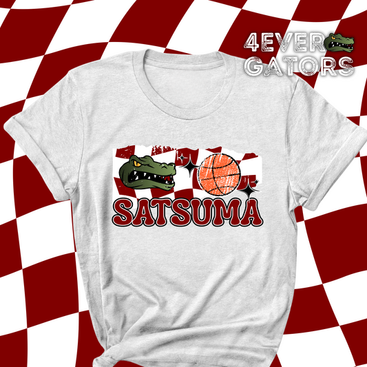 4EVER Gators~Retro check basketball