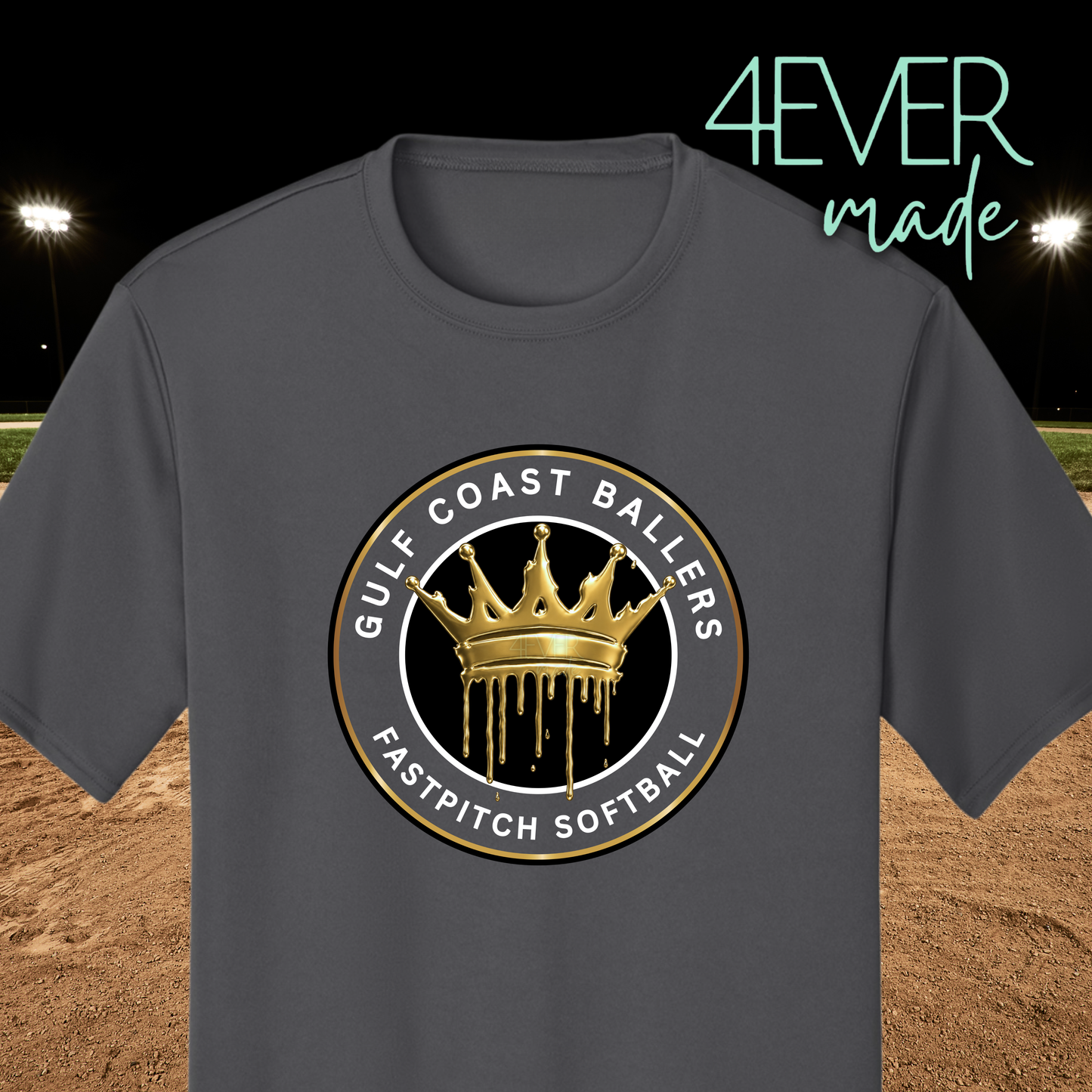 Ballers softball logo (front only)