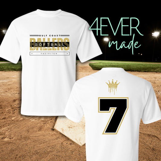 Ballers stack Softball-practice jersey