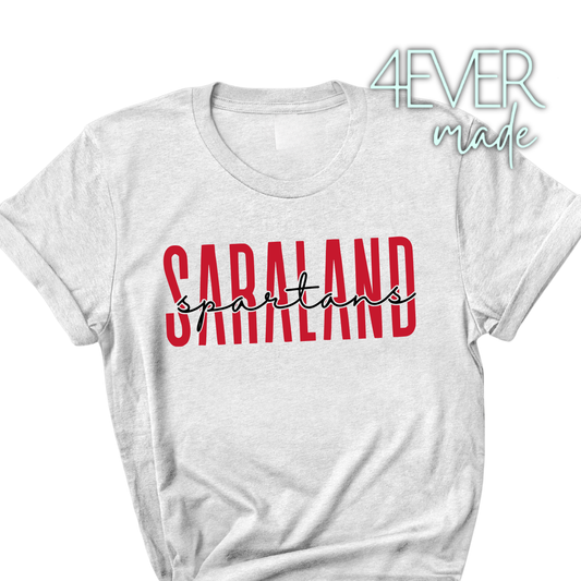 Saraland Spartans (3 colors)