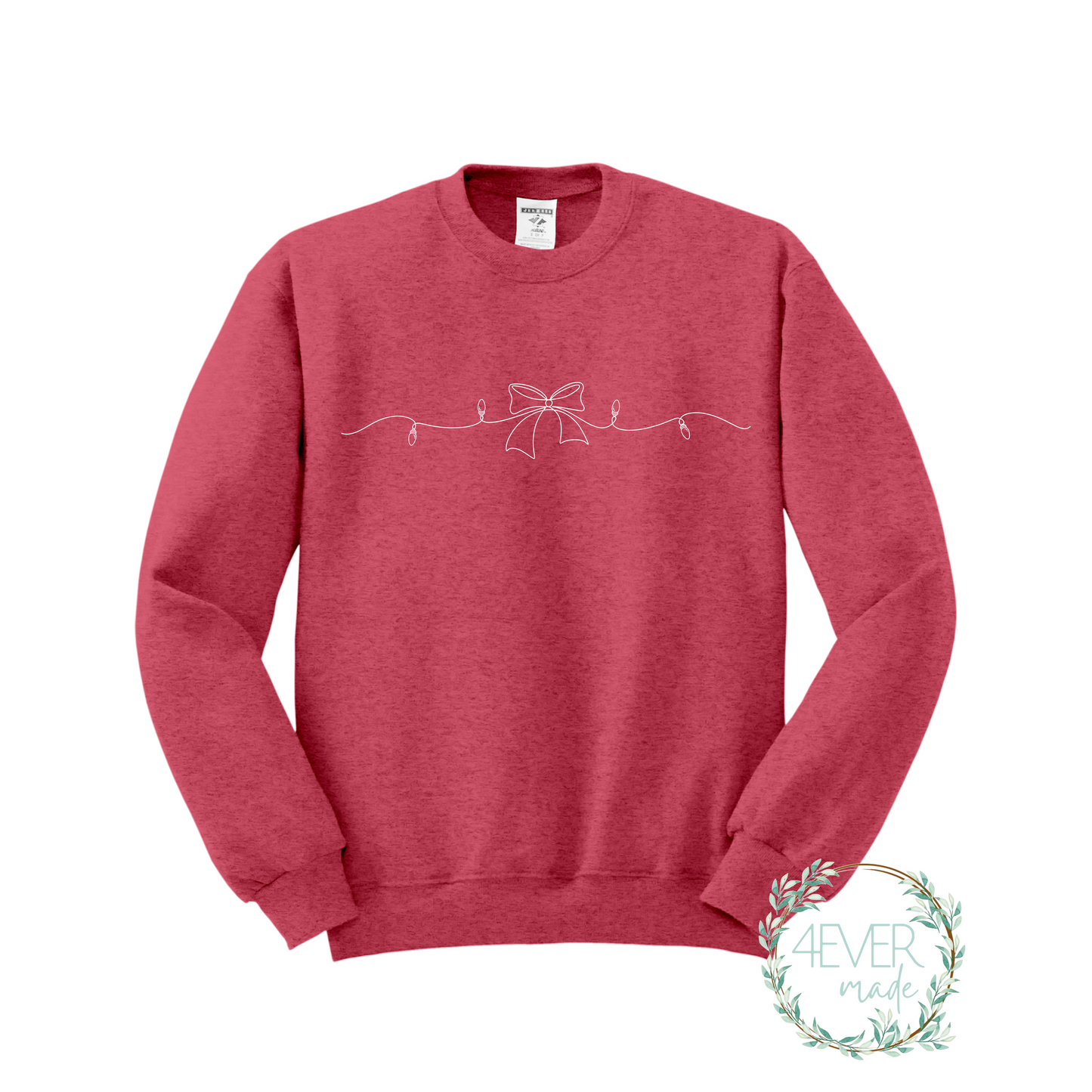 Christmas Bow Sweatshirt