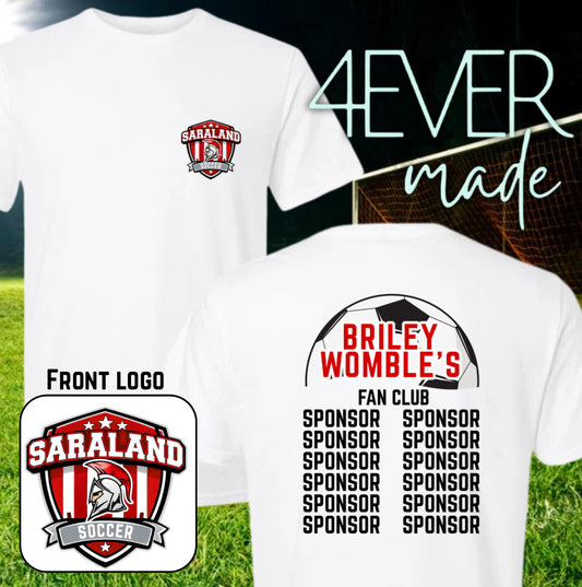 Saraland High Soccer Fan Club Shirt 2026