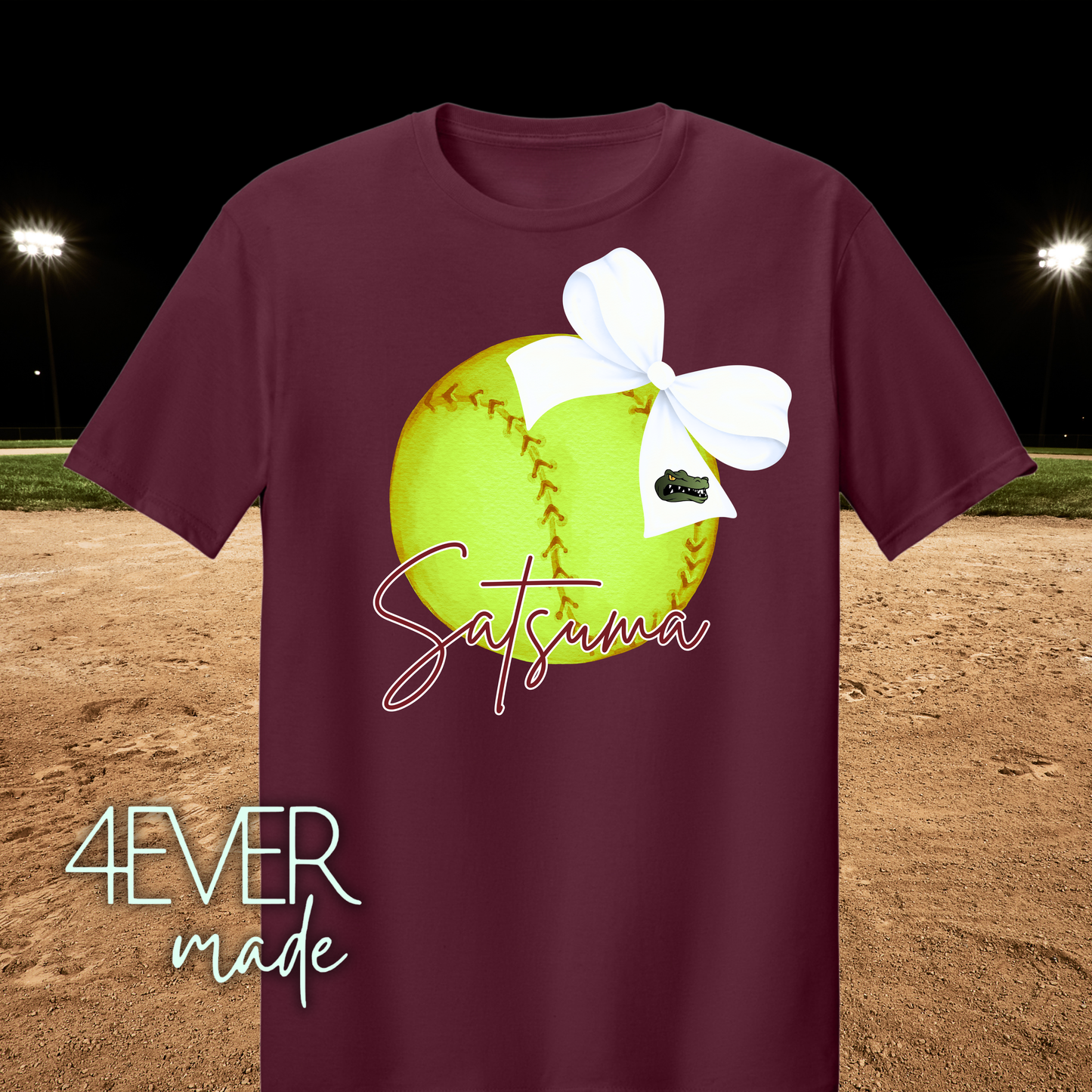 4EVER Gators~softball bow